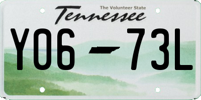 TN license plate Y0673L