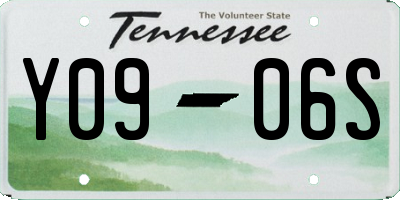 TN license plate Y0906S