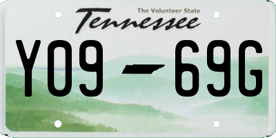 TN license plate Y0969G