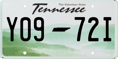TN license plate Y0972I