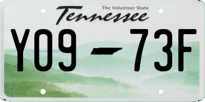 TN license plate Y0973F