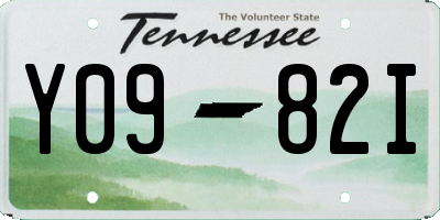 TN license plate Y0982I