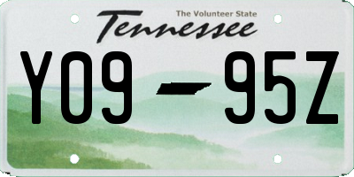 TN license plate Y0995Z
