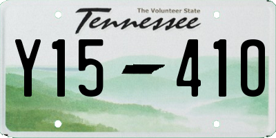 TN license plate Y1541O