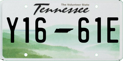 TN license plate Y1661E