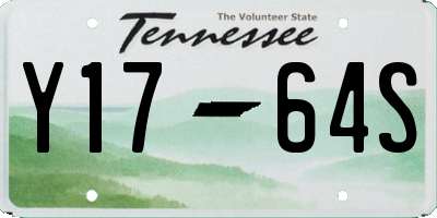 TN license plate Y1764S