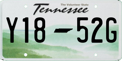 TN license plate Y1852G