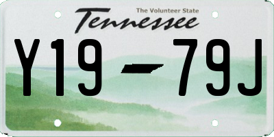 TN license plate Y1979J