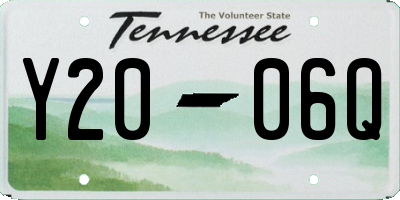 TN license plate Y2006Q