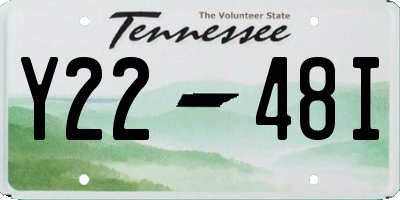 TN license plate Y2248I