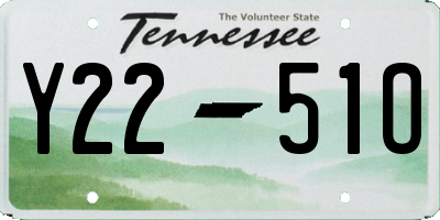 TN license plate Y2251O