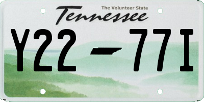 TN license plate Y2277I