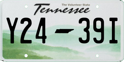 TN license plate Y2439I