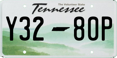 TN license plate Y3280P
