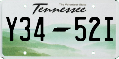 TN license plate Y3452I