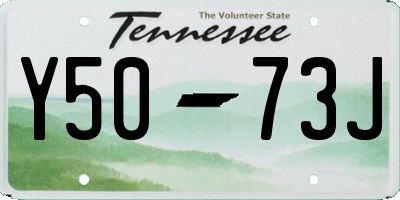 TN license plate Y5073J