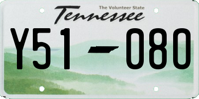 TN license plate Y5108O