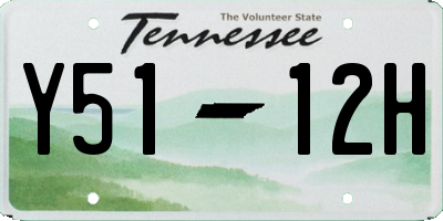 TN license plate Y5112H