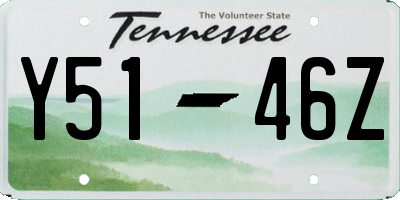 TN license plate Y5146Z