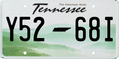 TN license plate Y5268I