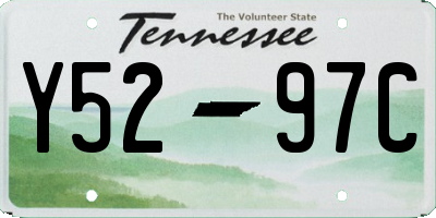 TN license plate Y5297C