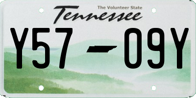 TN license plate Y5709Y