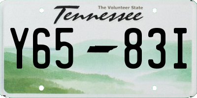 TN license plate Y6583I