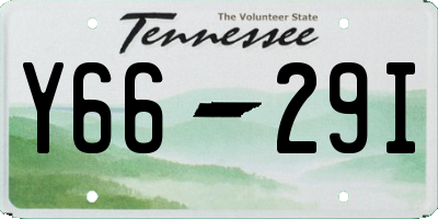 TN license plate Y6629I