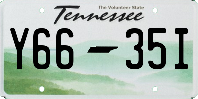 TN license plate Y6635I