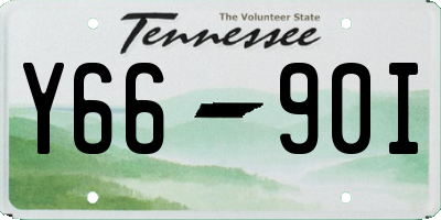TN license plate Y6690I