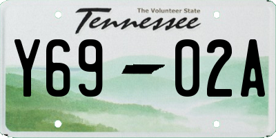 TN license plate Y6902A