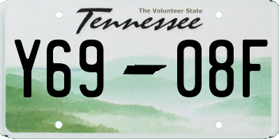 TN license plate Y6908F