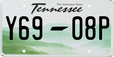 TN license plate Y6908P