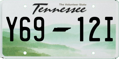 TN license plate Y6912I