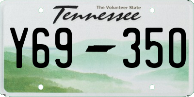 TN license plate Y6935O