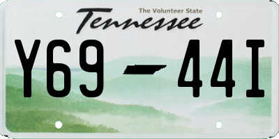 TN license plate Y6944I