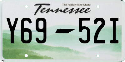 TN license plate Y6952I