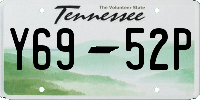 TN license plate Y6952P