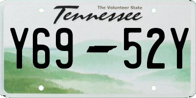 TN license plate Y6952Y