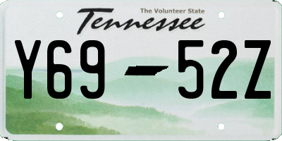 TN license plate Y6952Z
