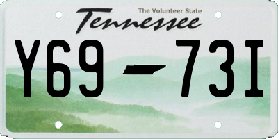 TN license plate Y6973I