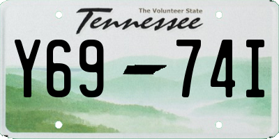 TN license plate Y6974I