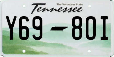 TN license plate Y6980I