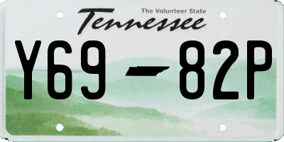 TN license plate Y6982P