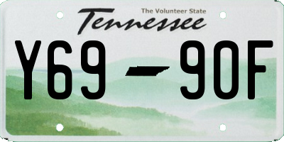TN license plate Y6990F