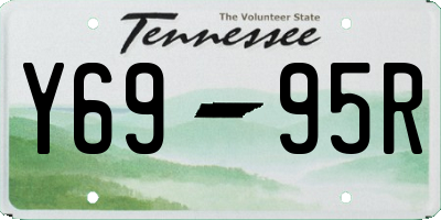 TN license plate Y6995R