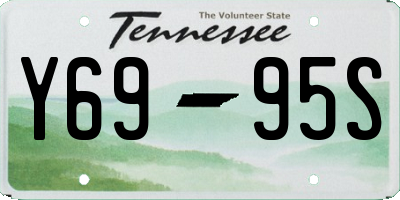 TN license plate Y6995S