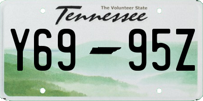 TN license plate Y6995Z