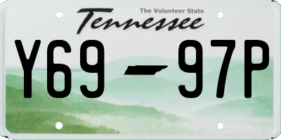 TN license plate Y6997P