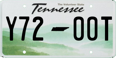 TN license plate Y7200T